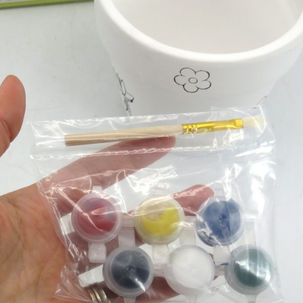 Kit pictură copii, Ghiveci ILIF505075 (6)