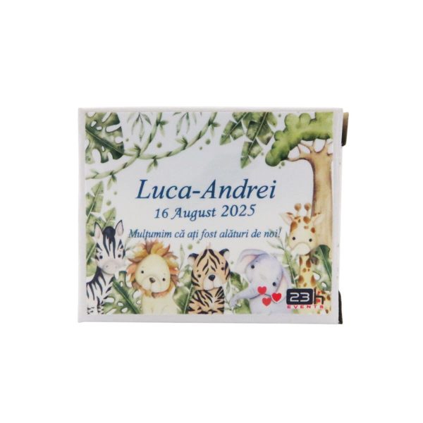 Mărturie botez, iconiță în cutie personalizată, Safari ILIF505029 (3)