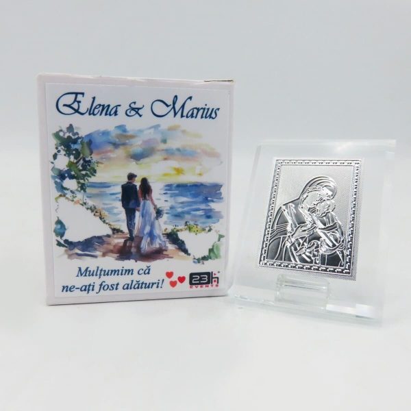 Mărturie nuntă, iconiță în cutie personalizată, By The Sea ILIF505030 (3)
