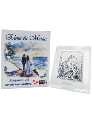 Mărturie nuntă, iconiță în cutie personalizată, By The Sea ILIF505030 (4)