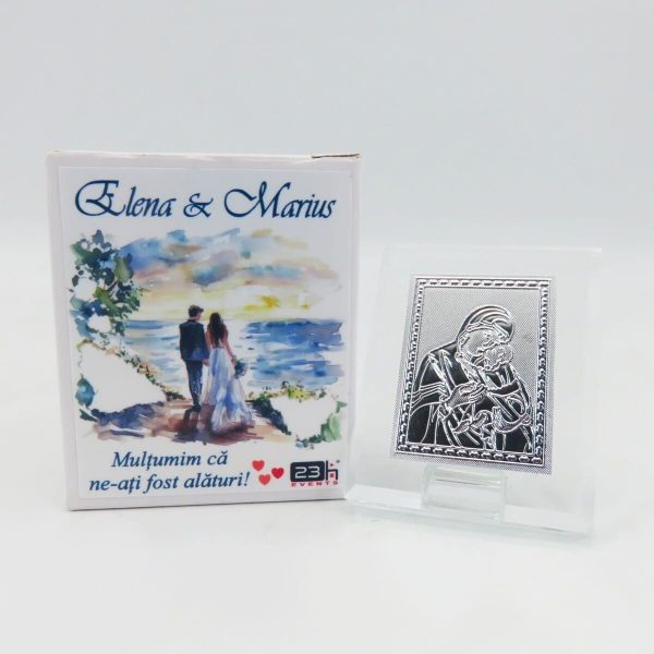 Mărturie nuntă, iconiță în cutie personalizată, By The Sea ILIF505030 (5)