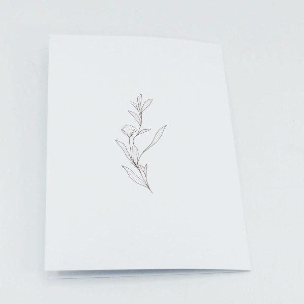 Meniu nuntă cu design floral abstract, model personalizat, dim. 15x21 cm - MIBC505003 - Image 10