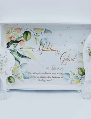 Set Gatitul Miresei, model personalizat, 3 piese – FEIS505002