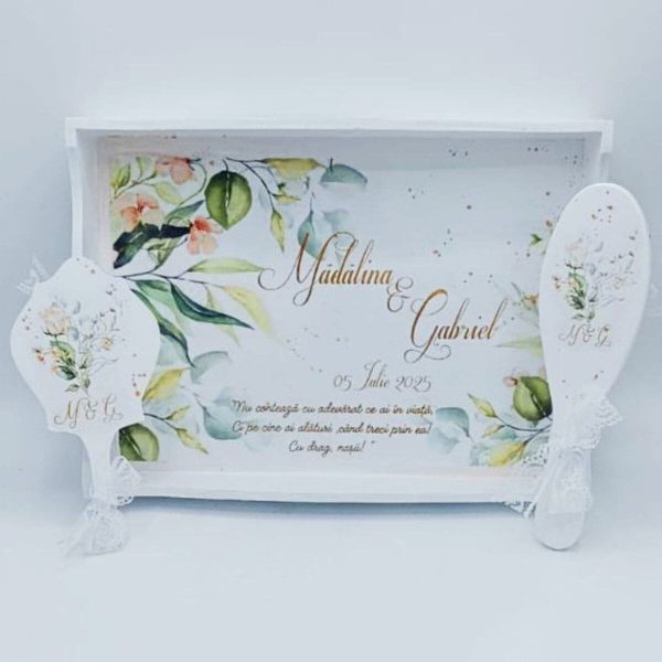 Set Gatitul Miresei, model personalizat, 3 piese FEIS505002 (1)
