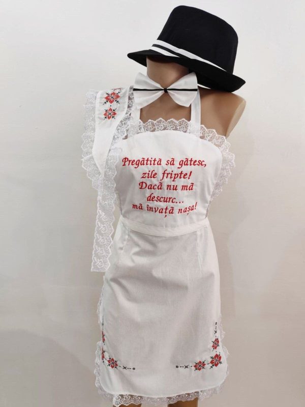 Set dezgătit mireasă mire, model Tradițional Roșu 4 piese Zile Fripte ODIS505002 (3)
