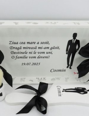 Tăviță pentru Gătitul Mirelui, „Ziua Cea Mare”, negru – ILIF505077