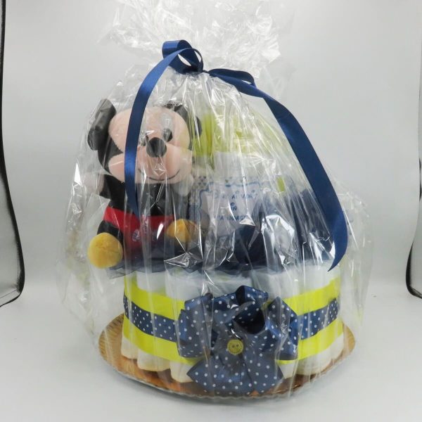 Tort scutece cu 1 etaj, mascotă Mickey SDSPH002 (7)