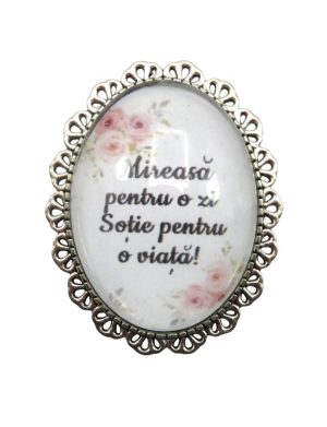 Broșă nepersonalizată pentru buchet mireasă – SFEIS311021