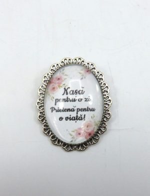 Broșă nepersonalizată pentru buchet nașă – SFEIS311022