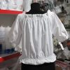 Camasă cu motive traditionale-roșu, din material poplin twill, bumbac 100%, mânecă scurtă - LLDJ506001 - imagine 14