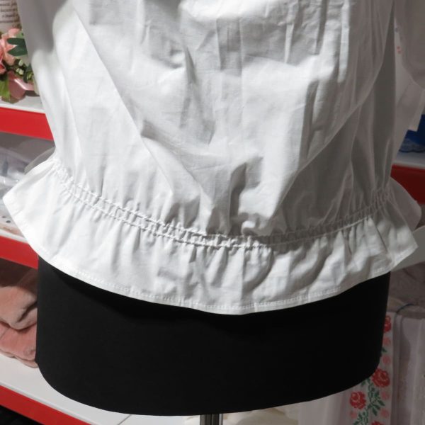 Camasă cu motive traditionale-roșu, din material poplin twill, bumbac 100%, mânecă scurtă - LLDJ506001 - imagine 9