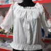 Camasă cu motive traditionale-roșu, din material poplin twill, bumbac 100%, mânecă scurtă - LLDJ506001 - imagine 7