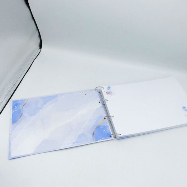 Guest Book Botez – carte mesaje invitați - Prima mea petrecere, Ursuleți Bleu - ILIF506072 - imagine 5
