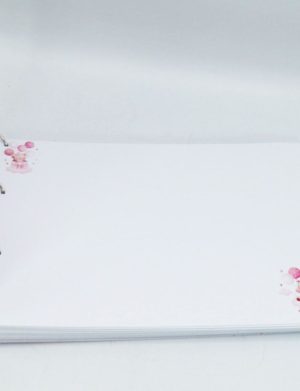 Guest Book Botez – carte mesaje invitați – Prima mea petrecere, Ursuleți Roz – ILIF506071