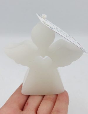 Mărturie botez lumânare, Îngeraș, dim. 7,5×7,5 cm – ILIF506004