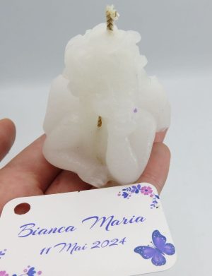 Mărturie botez lumânare, Îngeraș m1, dim. 50×60 mm – ILIF506003