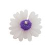 Mărturie nuntă-botez lumânare, Margaretă, diam. 6cm - ILIF506005