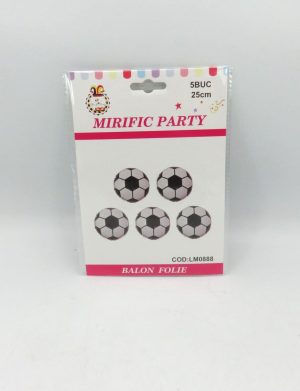 Baloane din folie Minge de fotbal, 5buc/set – ILIF507043