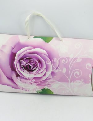 Cutie cadou din carton, model floral dim.43x7x23 cm – ILIF507031