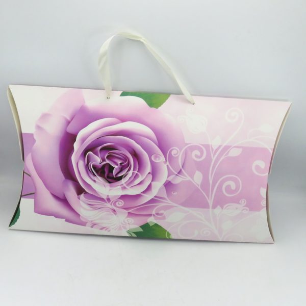 Cutie cadou din carton, model floral dim.43x7x23 cm - ILIF507031 - imagine 3