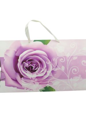 Cutie cadou din carton, model floral dim.43x7x23 cm – ILIF507031