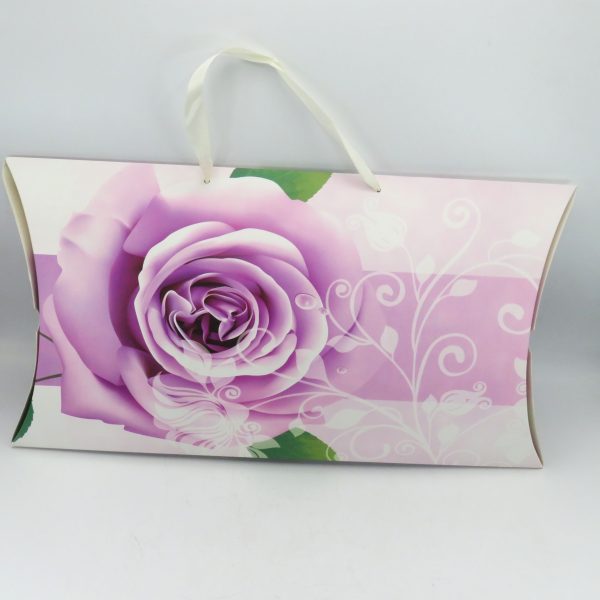 Cutie cadou din carton, model floral dim.43x7x23 cm - ILIF507031 - imagine 2