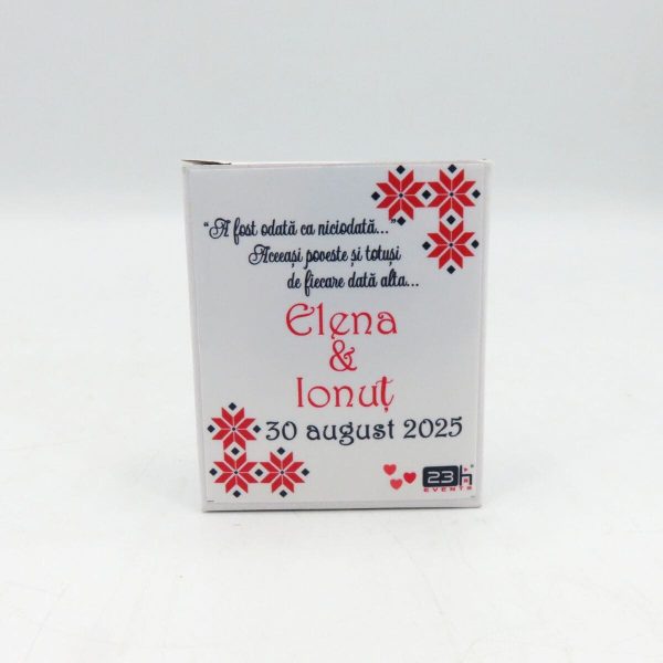 Mărturie nuntă, iconiță în cutie personalizată, Tradițional - ILIF507010 - imagine 4