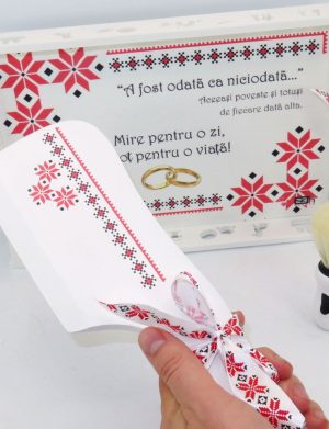 Set gătit mire, Tradițional – Soț pentru o viață, tăviță nepersonalizată 3 piese – ILIF507012