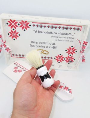 Set gătit mire, Tradițional – Soț pentru o viață, tăviță nepersonalizată 3 piese – ILIF507012