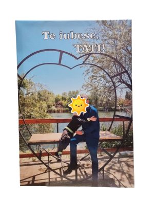 Tablou canvas personalizat cu fotografia dorită, dim. 90x 60cm - ILIF507048
