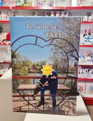 Tablou canvas personalizat cu fotografia dorită, dim. 90x 60cm – ILIF507048
