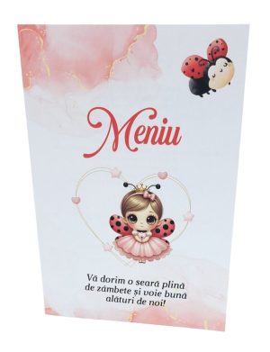 Meniu botez fetita cu gargarita / buburuza – MIBC507014