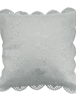 Perna gatit mireasa, alb dantelat 42×38 cm – ILIF509001