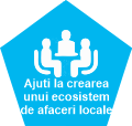 ajuti la crearea unui ecosistem de afaceri locale