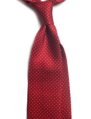 Cravata 7 fold matase model pin dot  – UTB-C252