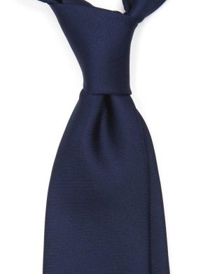Cravata matase bleumarin  – UTB-C010