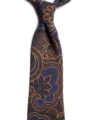 Cravata matase model paisley  – UTB-C503