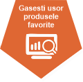 gasesti usor produsele favorite